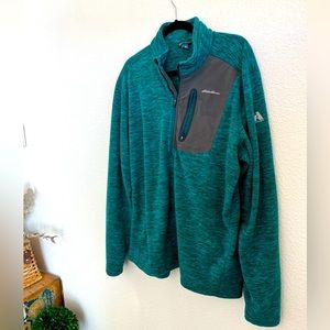 Eddie Bauer Ms XLT First Ascent performance quarter zip fleece